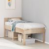 vidaXL Bed Frame without Mattress 90x200 cm Solid Wood Pine