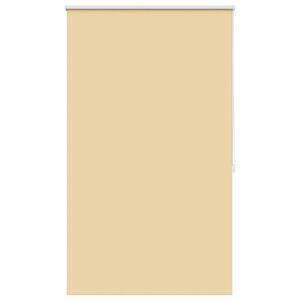 vidaXL Roller blind blackout 84,4x175 cm Fabric Width 80 cm beige