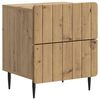 vidaXL Bedside Cabinet Artisan Oak 43 x 34.5 x 49.5 cm Engineered Wood