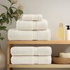 vidaXL Premium Hand Towels SOLUND 4 pcs Cream 50x100 cm 600 gsm