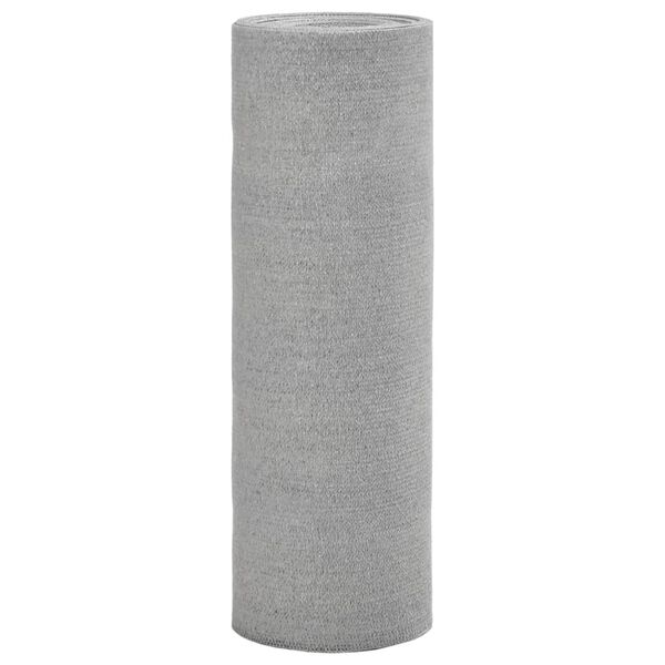 vidaXL Privacy Net Light Grey 1x25 m HDPE 75 g/m&sup2;