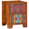 vidaXL Bedside Cabinet 35x35x45 cm Solid Wood Acacia