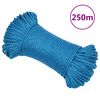 vidaXL Work Rope Blue 3 mm 250 m Polypropylene