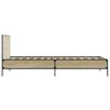 vidaXL Bed Frame without Mattress Sonoma Oak 100x200 cm
