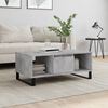vidaXL Coffee Table Concrete Grey 90x50x36.5 cm Engineered Wood
