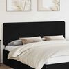 vidaXL Headboard Black Oak 200 cm Engineered wood