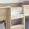 vidaXL Bunk Bed for Kids Sonoma Oak 100 x 200 cm Engineered Wood