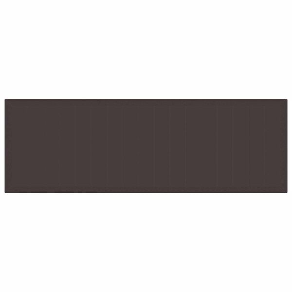 vidaXL Garden Dining Set with Cushion 13 pcs Brown Rattan