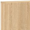 vidaXL 5 Piece TV Wall Units Sonoma Oak Engineered Wood
