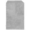 vidaXL Wall Cube Shelves 4 pcs Concrete Grey 22x15x22 cm