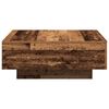vidaXL Coffee Table Old Wood 80 x 80 x 31 cm
