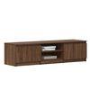 vidaXL TV Cabinet Brown Oak 140x40x35.5 cm Engineered Wood