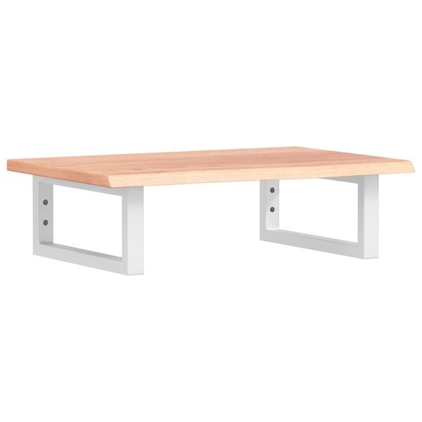 vidaXL Basin Shelf Wall Mounted Steel and Solid Wood Oak