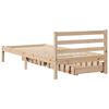vidaXL Bed Frame without Mattress 90x200 cm Solid Wood Pine
