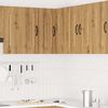 vidaXL Kitchen Wall Corner Cabinet Kalmar Artisan Oak Engineered Wood
