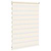 vidaXL Zebra Blind Marble Beige 95x100 cm Fabric Width 90.9 cm Polyester