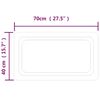 vidaXL LED Bathroom Mirror 70x40 cm