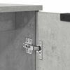vidaXL Bathroom Cabinet with Storage Concrete Grey 64.5 x 33.5 x 59 cm