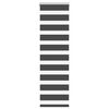 vidaXL Zebra Blind Black 40x100 cm Fabric Width 35.9 cm Polyester