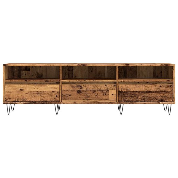 vidaXL TV Cabinet Old Wood 150x30x44.5 cm Engineered Wood