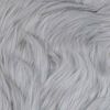 vidaXL Faux Sheepskin Rug Tafalla Grey 200 x 200 cm Polyester