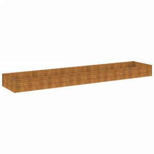 vidaXL Garden Raised Bed 482x100x36 cm Corten Steel