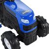 vidaXL Pedal Tractor for Kids Blue