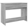 vidaXL Dressing Table with Mirror Grey Sonoma 100x45x76 cm