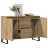 vidaXL Sideboard Artisan Oak 101.5x35x70 cm Engineered Wood