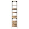 vidaXL Bookshelf Artisan Oak 91 x 36 x 176 cm Engineered Wood
