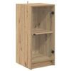 vidaXL Sideboard Artisan oak 35 x 37 x 76 cm Engineered wood