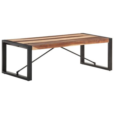 vidaXL Coffee Table 120x60x40 cm Solid Wood with Sheesham Finish