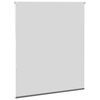 vidaXL Roller Blind Blackout Grey 135x130 cm Fabric Width 131.6 cm Polyester