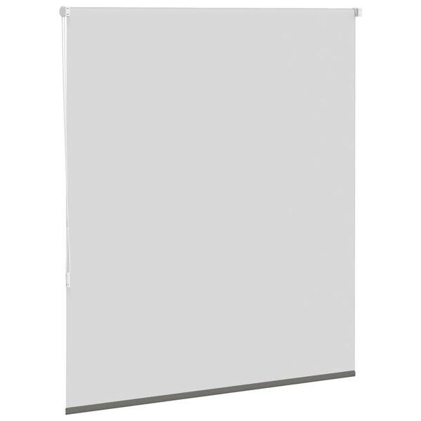 vidaXL Roller Blind Blackout Grey 135x130 cm Fabric Width 131.6 cm Polyester