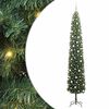 vidaXL Artificial Christmas Tree with 300 LEDs with Stand Green 270 cm