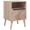 Finori Bedside Cabinet Lusk 61A Sonoma Oak 38.5x38.5x57 cm
