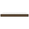 vidaXL Pocket Spring Bed Mattress Dark Brown 80x200x20 cm Fabric