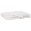 vidaXL Weighted Blanket White 200 x 225 cm 9 kg 100% Cotton 205T