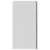 vidaXL Hanging Glass Cabinet Lyon Grey Sonoma 40x31x60 cm Engineered Wood