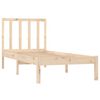 vidaXL Bed Frame without Mattress Solid Wood Pine 90x190 cm Single Single