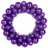 vidaXL Christmas Ball Wreathes 2 pcs Lilac 33 x 33 x 7 cm Polystyrene
