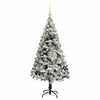 vidaXL Artificial Christmas Tree with 150 LEDs with Stand Green 150 cm