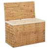 vidaXL Laundry Basket 82x42.5x52.5 cm Water Hyacinth