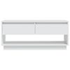 vidaXL TV Cabinet White 102x41x44 cm Engineered Wood