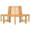 vidaXL Tree Benches 2 pcs Half Round &Oslash;160 cm Solid Wood Teak