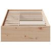 vidaXL Day Bed without Mattress 100x200 cm Solid Wood Pine