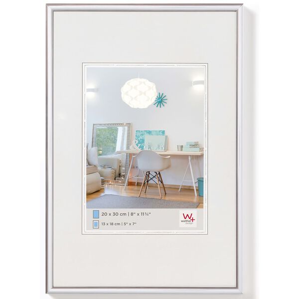Walther Design Picture Frame New Lifestyle 50x60 cm Silver