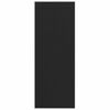 vidaXL Doormat Black 115x300 cm