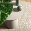 vidaXL Rug ZIZUR Cream &Oslash; 160 cm Jute Look Indoor and Outdoor