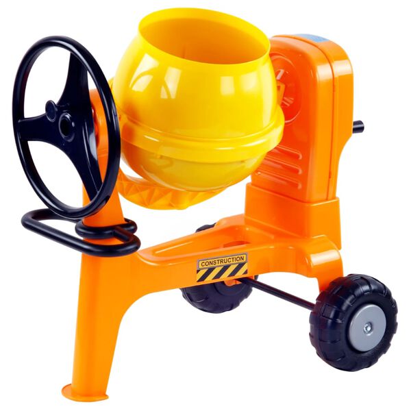 Polesie Wader Play Cement Mixer Orange Polypropylene XXL